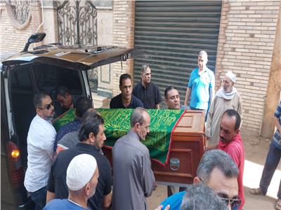 تشييع جنازة شيخ المبتهلين عبد الرحيم دويدار بمسقط رأسه بقرية محلة مرحوم بطنطا