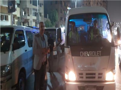 بالصور| ضبط 8 سيارات مخالفة ورفع 266 حالة إشغال طريق خلال حملة ليلية بالدقي