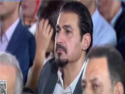 ياسر جلال يظهر بلوك مسلسل «ألف ليلة وليلة» في مؤتمر تنمية سيناء بالعريش