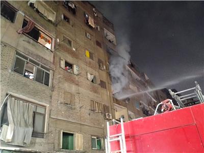 السيطرة على حريق شب داخل شقة سكنية بعين شمس