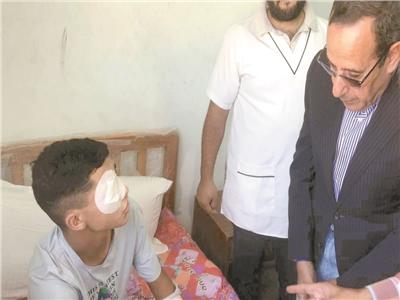 مصابو غزة يتلقون الرعاية الصحية بمستشفيات العريش