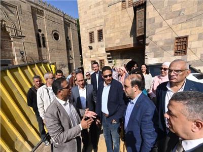 «عبدالشافي» و«نصار» يتابعان مشروعات تطوير أحياء القاهرة الإسلامية والفاطمية