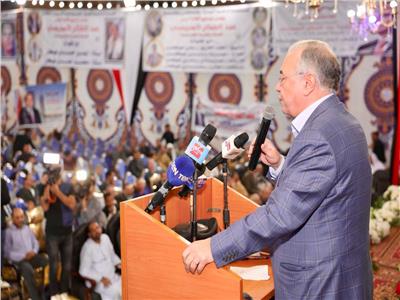 بحضور الآلاف.. المصريين الأحرار ينظم مؤتمراً جماهيرياً بالصف لتأييد الرئيس
