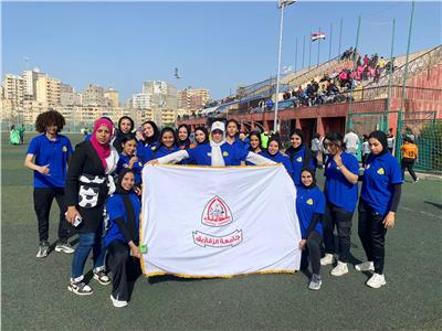 جامعة الزقازيق تحقق مراكز متقدمة فى أولمبياد الفتاة الجامعية بالإسكندرية