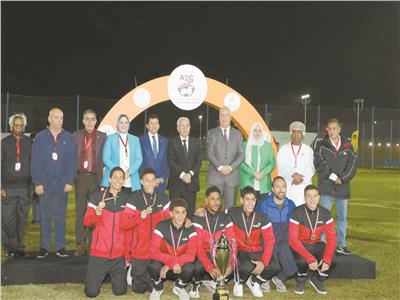 «سلطنة عمان» تفوز بذهبية البطولة العربية المدرسية