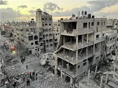 المرصد الأورومتوسطي: حجم الدمار في غزة كارثي.. والاحتلال أباد بلدات كاملة
