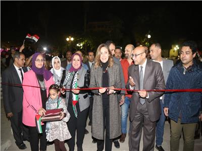 وزيرة الثقافة تشهد احتفالية «يوم الأرض» وتكرم الفائزين بمسابقة «فلسطين في عيون أطفال مصر»