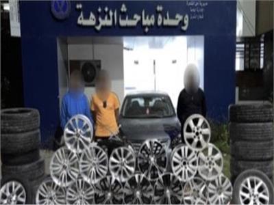بالصور| ضبط 14 لصًا لقيامهم بارتكاب جرائم سرقة متنوعة بالقاهرة 