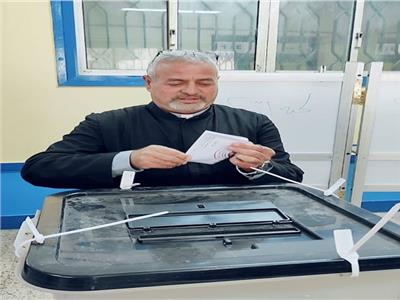 الانتخابات الرئاسية.. الكاهن بيشوي كامل: شعب مصر واعٍ يشارك في صنع قراره