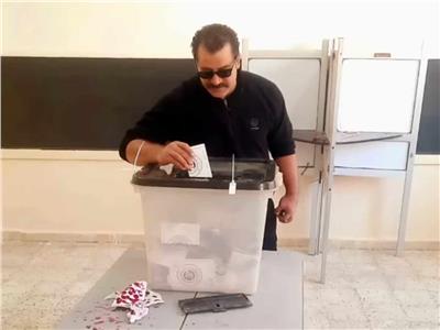 محمود حافظ يدلي بصوته في الانتخابات الرئاسية 2024 | شاهد