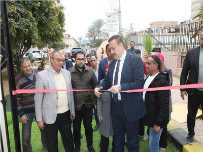 محافظ المنوفية يتفقد أعمال التطوير بمدينة بركة السبع ويفتتح حديقة للطفل 
