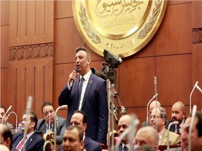 النائب خالد مصطفى مهنئا السيسي: سياساتكم تدعم الاصطفاف والحوار الوطني 