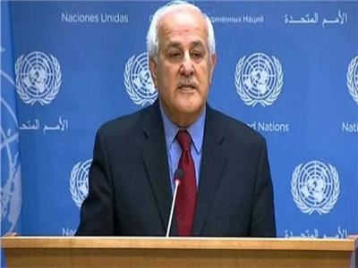 مندوب فلسطين في الأمم المتحدة يكشف عن هدف إسرائيل من حربها على غزة