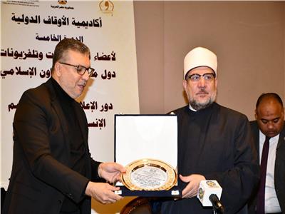 اتحاد إذاعات وتلفزيونات دول منظمة التعاون الإسلامي يُكرم وزير الأوقاف 