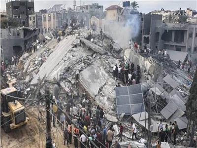 68 شهيدًا على الأقل في قصف إسرائيلي على «حي الزيتون» بقطاع غزة