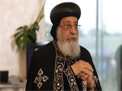  المستشار عدلي منصور يهنئ البابا تواضروس بعيد الميلاد المجيد