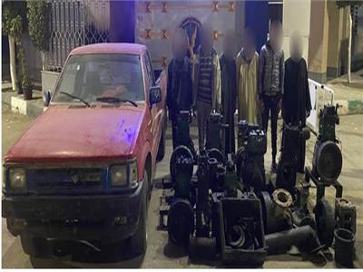 الأمن العام يكشف غموض سرقة ماكينات الري ويضبط «عصابة الشرقية»