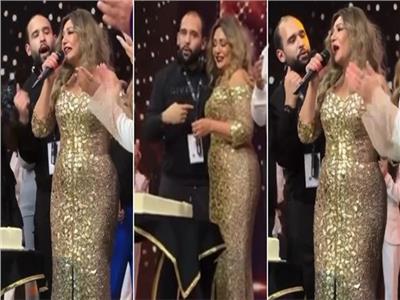 بحضور ابنها خالد.. ليلى علوي تحتفل بعيد ميلاها مع أبطال «الصندوق الأحمر» | فيديو