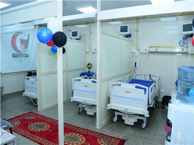 تجهيز 5 أسرة عناية مركزة بقسم النساء والتوليد بمستشفى سوهاج  الجامعي
