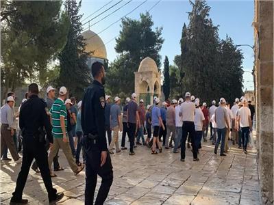   عشرات المستوطنين يقتحمون المسجد الأقصى بحماية شرطة الاحتلال