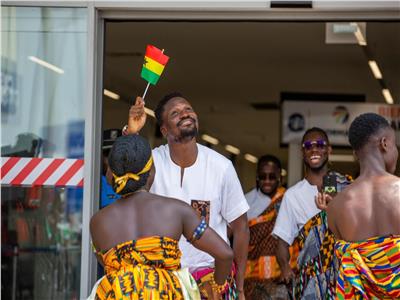 صور| بعثة منتخب غانا تصل كوت ديفوار استعدادا لأمم أفريقيا 