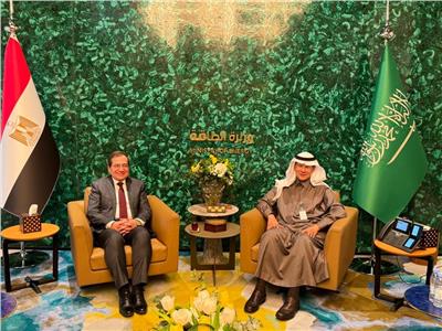 وزير البترول ونظيره السعودي يبحثان الموضوعات محل الاهتمام المشترك 