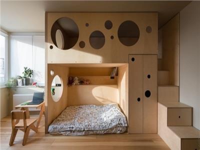 ديكور لغرف أطفال بسرير دورين للمساحات الصغيرة| صور