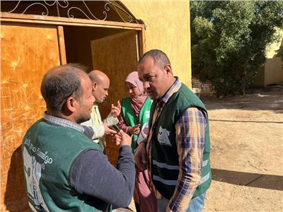 «مصر الخير» تواصل حملة «سكن ودفا» على الأسر الأولى بالرعاية في قرى محافظة الأقصر