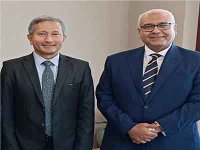 وزير الخارجية السنغافوري: مصر تلعب دورًا بارزًا تجاه قضايا الشرق الأوسط 