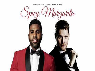 جيسون ديرولو يفتتح ألبومه الجديد بأغنية "سبايسي مارجريتا" مع مايكل بوبلي
