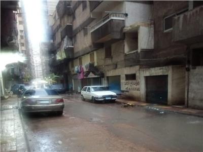 بعد هدنة 24 ساعة فقط.. هطول أمطار غزيرة على الإسكندرية