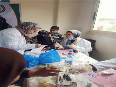 جامعة الإسكندرية تنظم قافلة طبية شاملة إلى قرية الوادي بكينج مريوط  