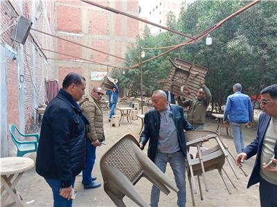 حملة موسعة لرفع وإزالة الإشغالات المخالفة بشوارع قرى أوسيم في الجيزة | صور