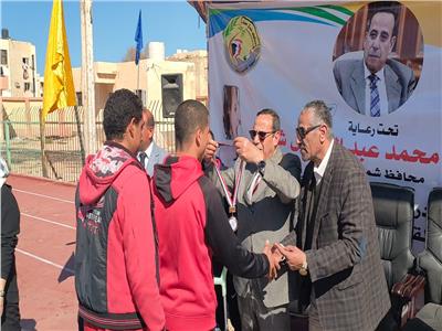 محافظ شمال سيناء يشهد البطولة المحلية الاولي لألعاب القوي لذوي العامة