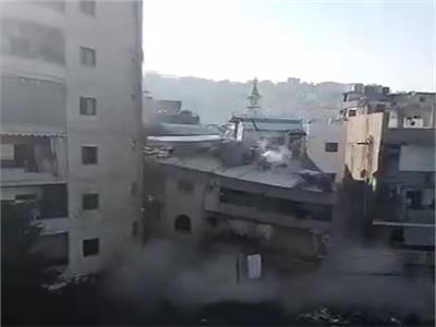 حادث مروع..  انهيار مبنى سكني في بيروت