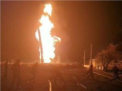 انفجار في احدى الشركات الكيماوية غرب العاصمة الإيرانية طهران | فيديو