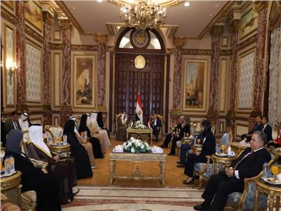 رئيس مجلس الشيوخ يستقبل رئيس المجلس الوطني الاتحادي في دولة الإمارات