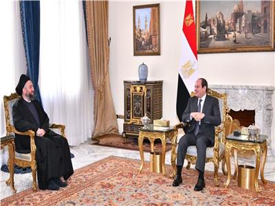 استقبال الرئيس السيسي لـ«عمار الحكيم» يتصدر صحف القاهرة