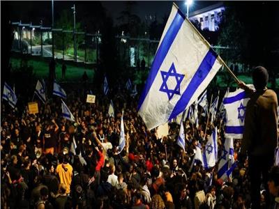 تظاهرة ضخمة في تل أبيب ضد حكومة نتنياهو    