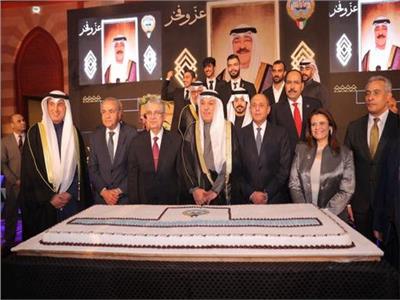 وزراء وبرلمانيون وسفراء يشاركون الاحتفال بالعيد الوطني الـ63 للكويت