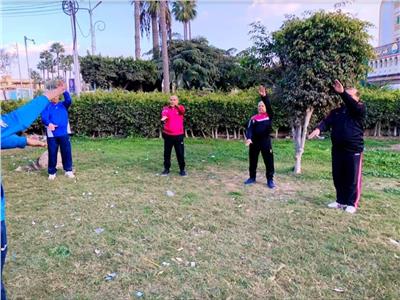 استمرار مبادرة «الرياضة أسلوب حياة» بالأحياء السكنية بكفر الشيخ‎