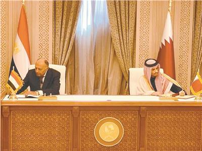 "الراية" القطرية: الدورة الخامسة للجنة العليا المشتركة بين قطر ومصر تعزز العمل العربي المشترك