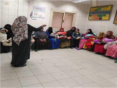 حملات توعوية وتثقيفية حول المشكلة السكانية والصحة الانجابية بكفر الشيخ‎