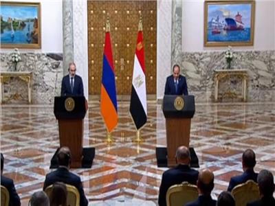 الرئيس السيسي: القاهرة تدعم المبادرات الرامية لتحقيق السلام في منطقة جنوب القوقاز