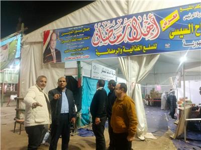 رئيس مدينة دسوق بكفر الشيخ يتفقد معرض «أهلًا رمضان» لمتابعة توافر السلع بأسعار مخفضة‎