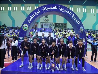خماسي قدم جامعة المنيا يحصد المركز الثالث في البطولة العربية