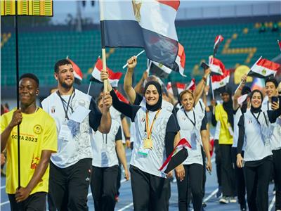 منة شعبان: سعيدة برفع علم مصر في افتتاح دورة الألعاب الأفريقية 