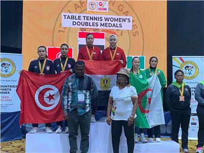 البعثة المصرية تحصد 66 ميدالية متنوعة حتى الآن بدورة الألعاب الأفريقية