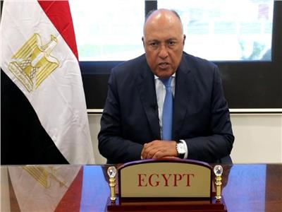 وزير الخارجية يستقبل وفد غرفة التجارة الأمريكية بمصر