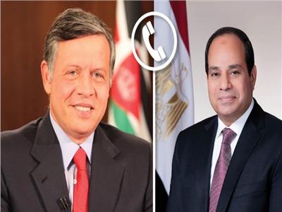 الرئيس السيسي يهنئ العاهل الأردني بحلول شهر رمضان